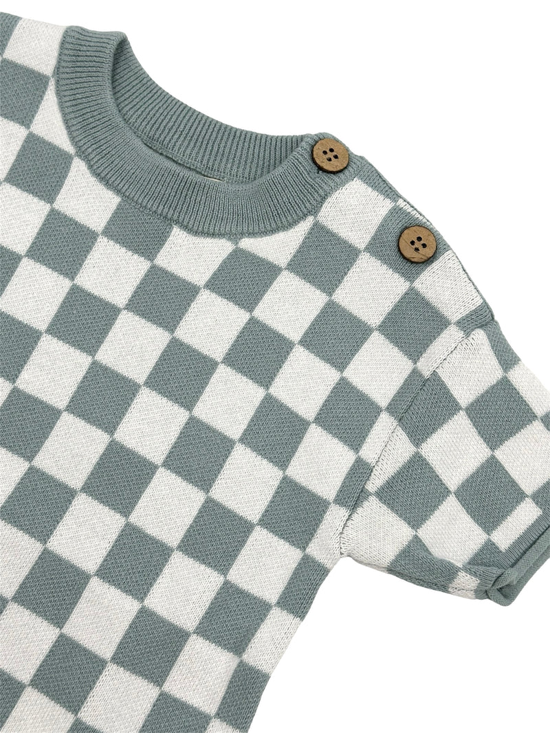 Checker Knit Set